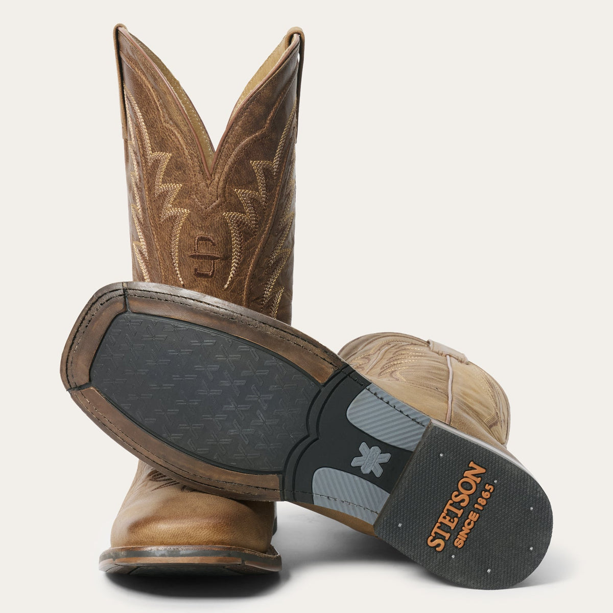 Cimarron Boots Tan - Stetson