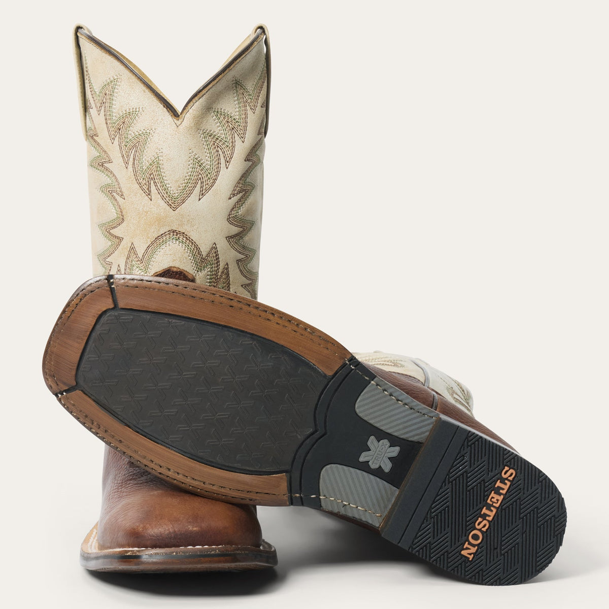 Cole Bison Boots Brown - Stetson