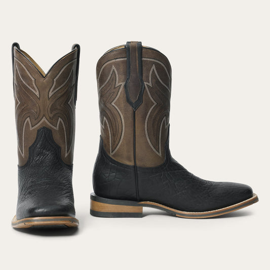 Nolan Bison Boots Black - Stetson