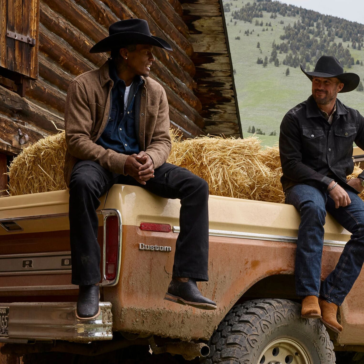 Nolan Bison Boots Black - Stetson