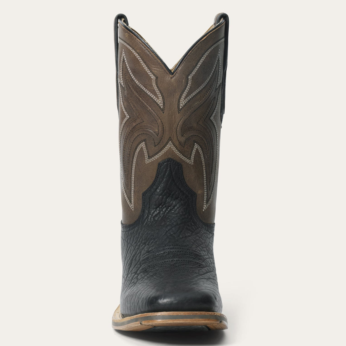 Nolan Bison Boots Black - Stetson