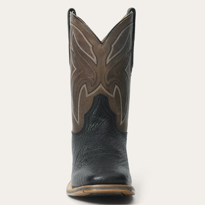 Nolan Bison Boots Black - Stetson