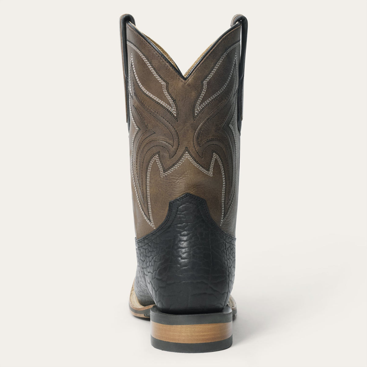 Nolan Bison Boots Black - Stetson