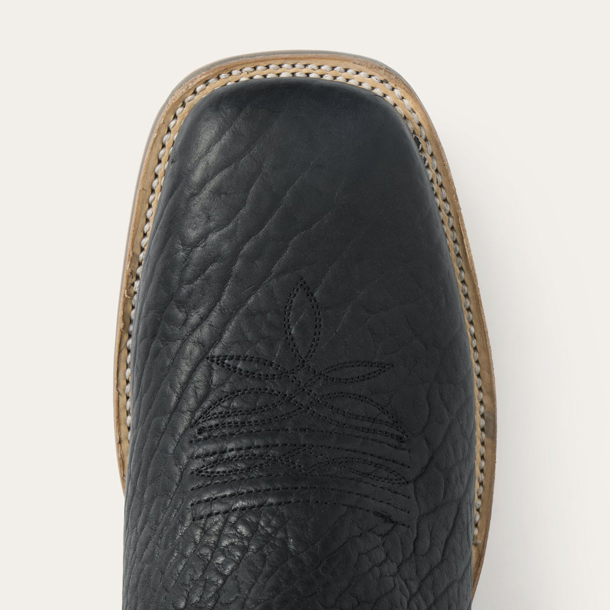 Nolan Bison Boots Black - Stetson
