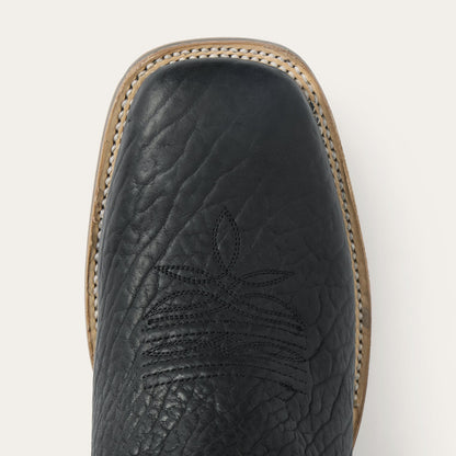 Nolan Bison Boots Black - Stetson