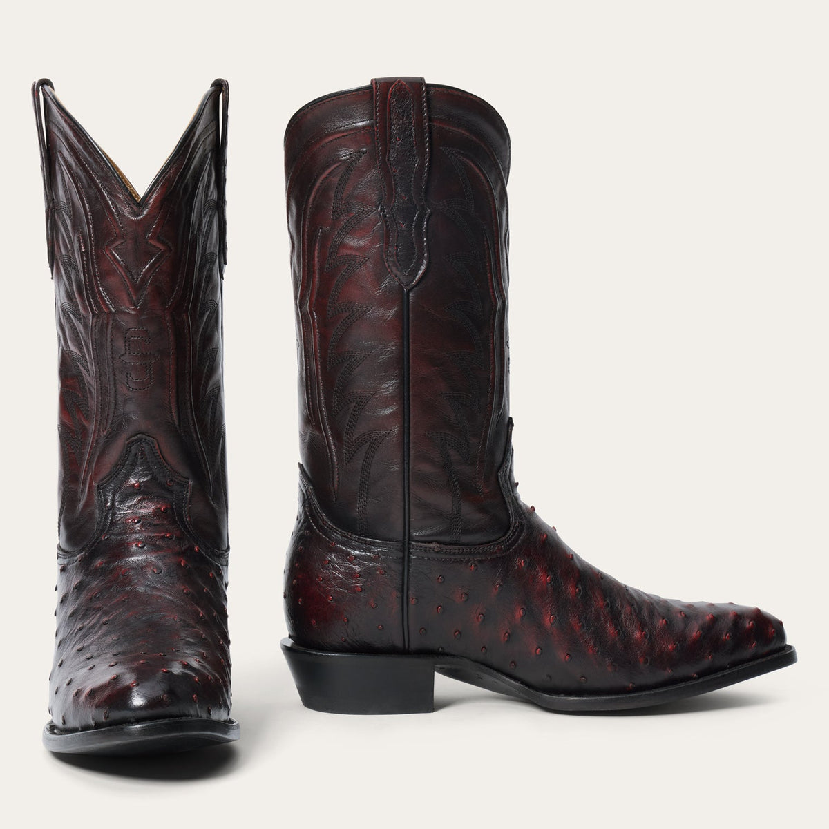 Chisolm Boots Black Cherry - Stetson