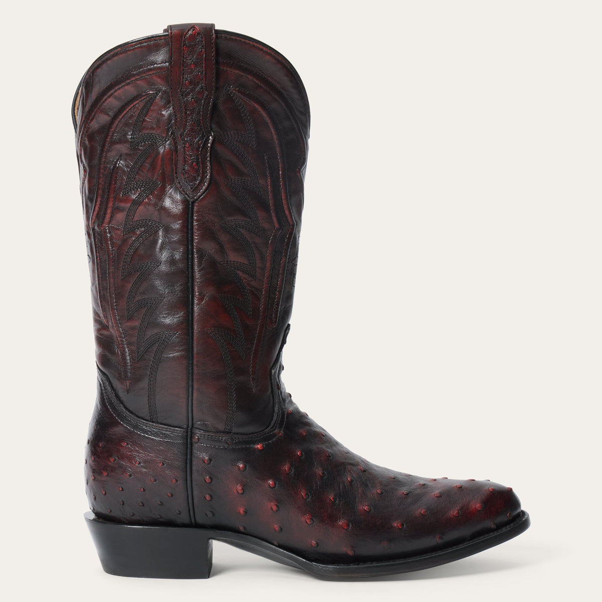 Chisolm Boots Black Cherry - Stetson