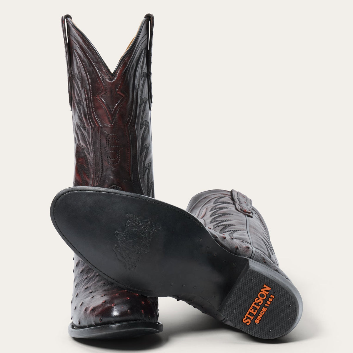 Chisolm Boots Black Cherry - Stetson