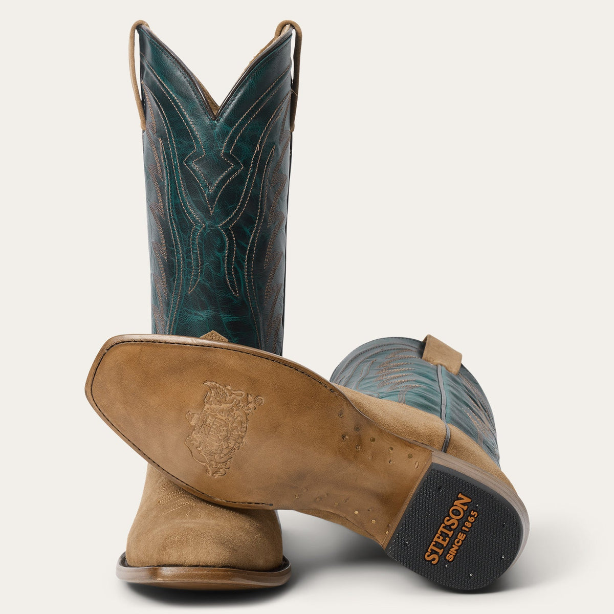 Jett Boots Brown/Blue - Stetson