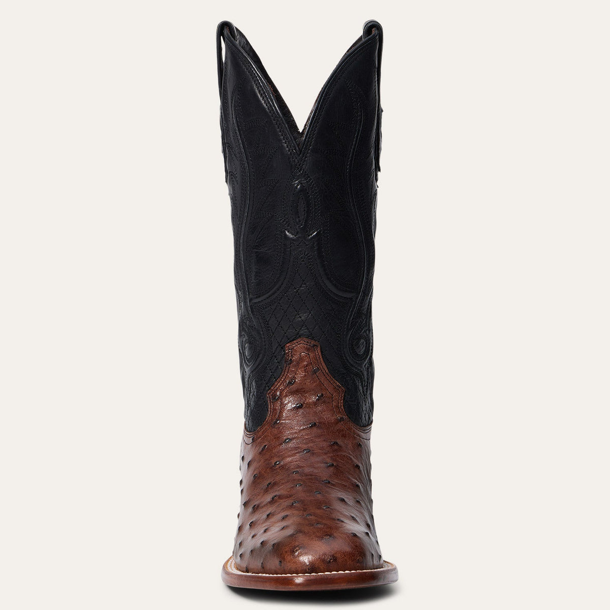 Ozzy Ostrich Boot Dark Brown - Stetson