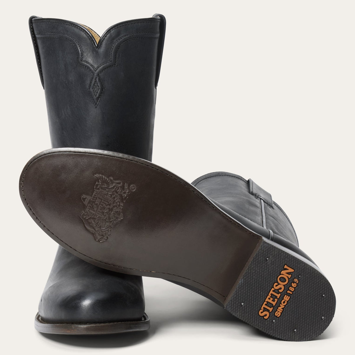 Puncher Boots Black - Stetson