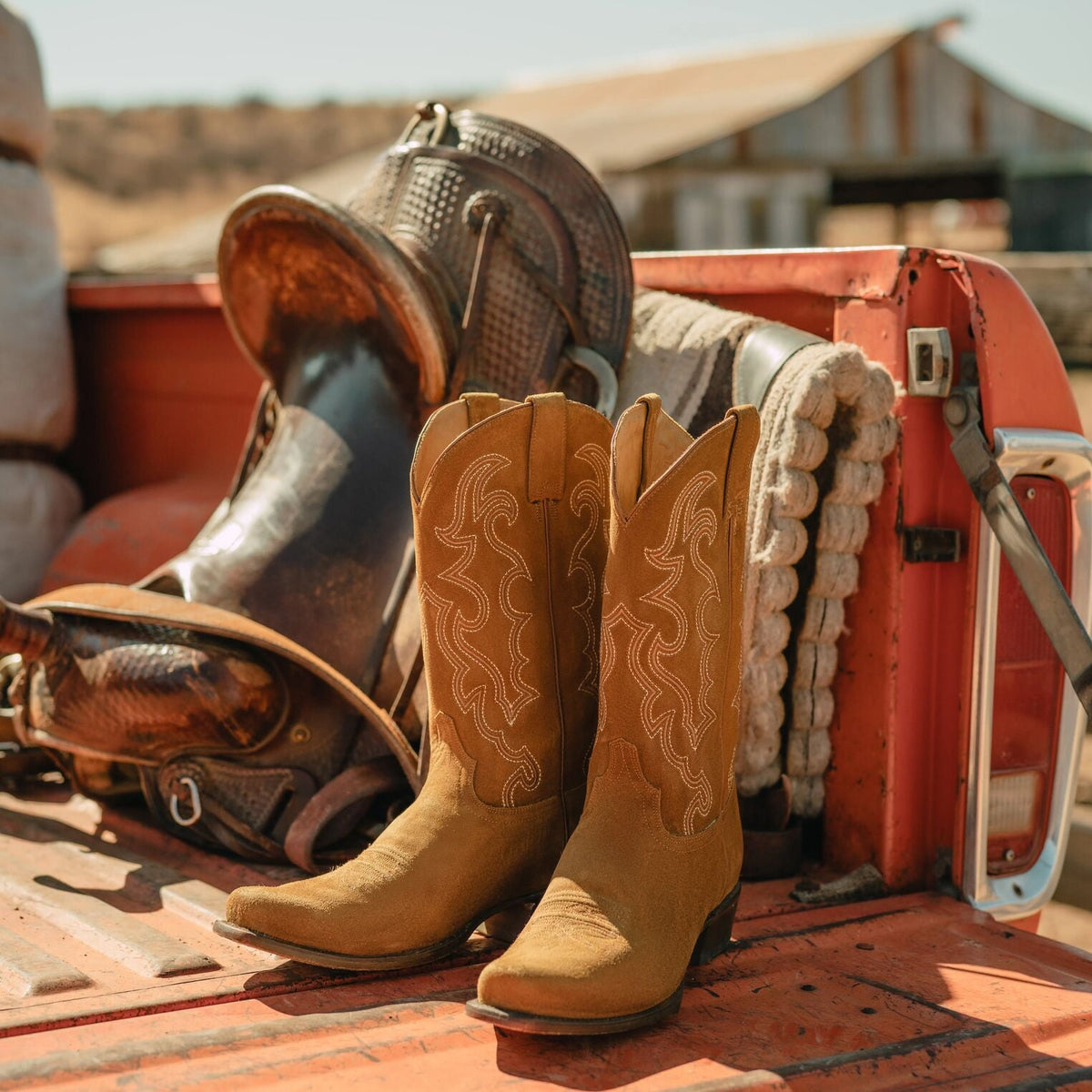 Bronco Boots Tan - Stetson
