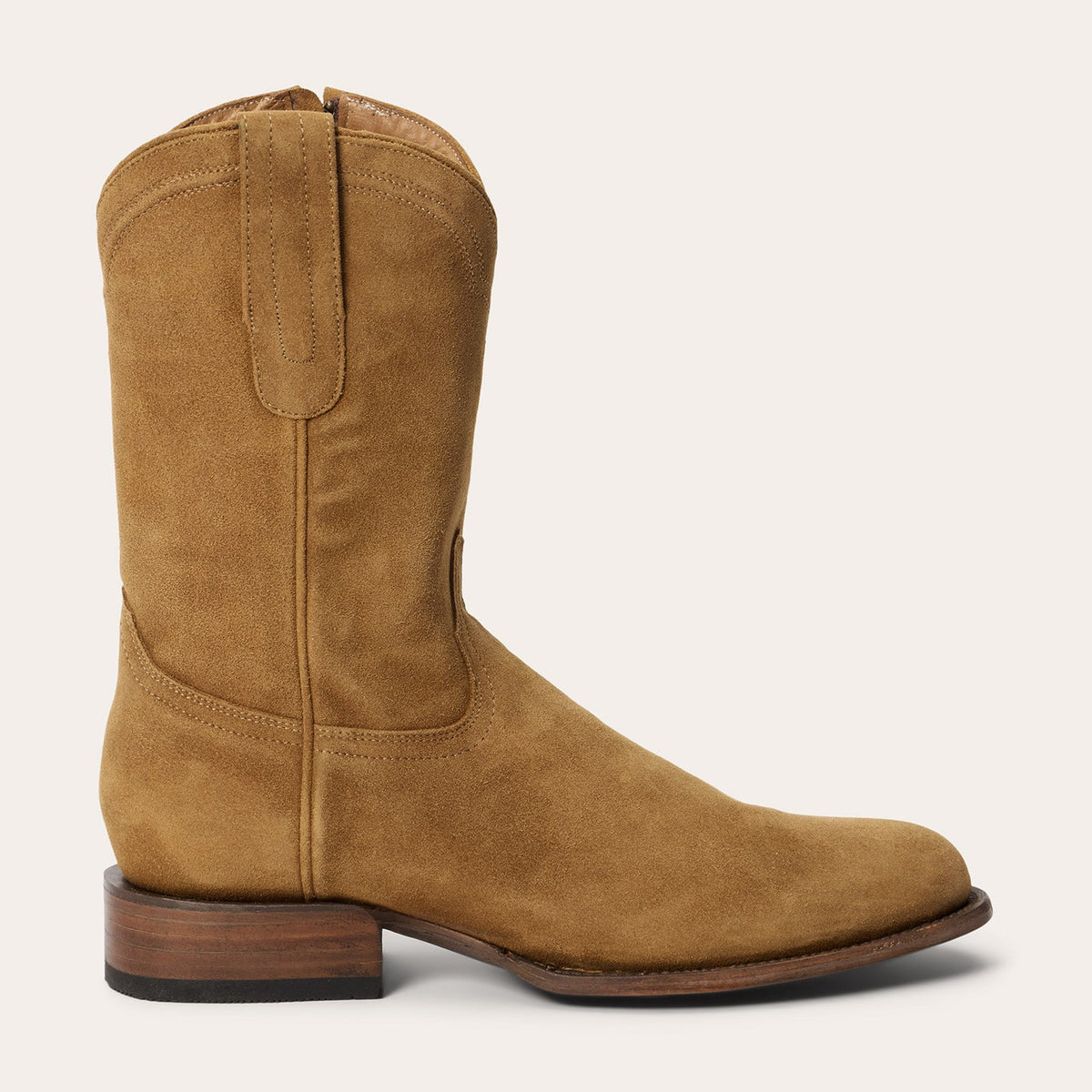 Cash Zip Roper Tan Suede - Stetson