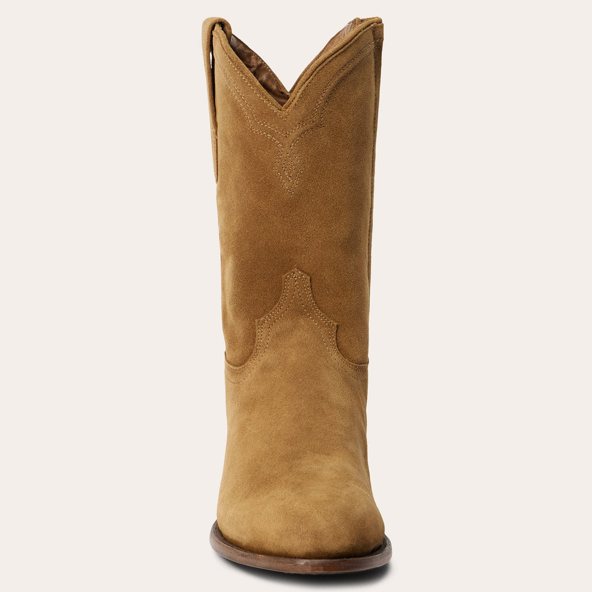 Cash Zip Roper Tan Suede - Stetson