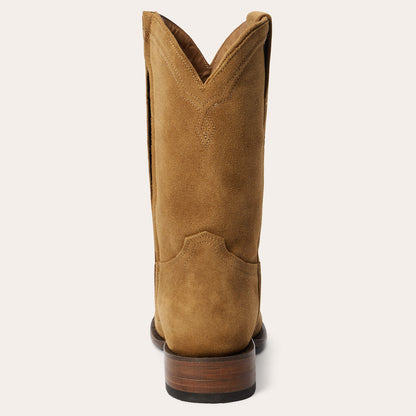 Cash Zip Roper Tan Suede - Stetson