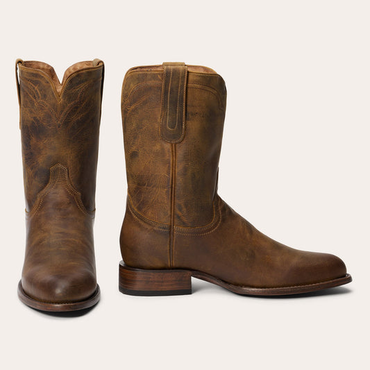 Cassidy Roper Boots Oiled Walnut - Stetson