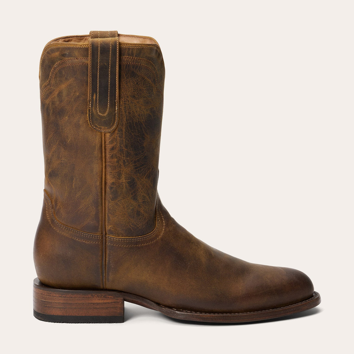 Cassidy Roper Boots Oiled Walnut - Stetson
