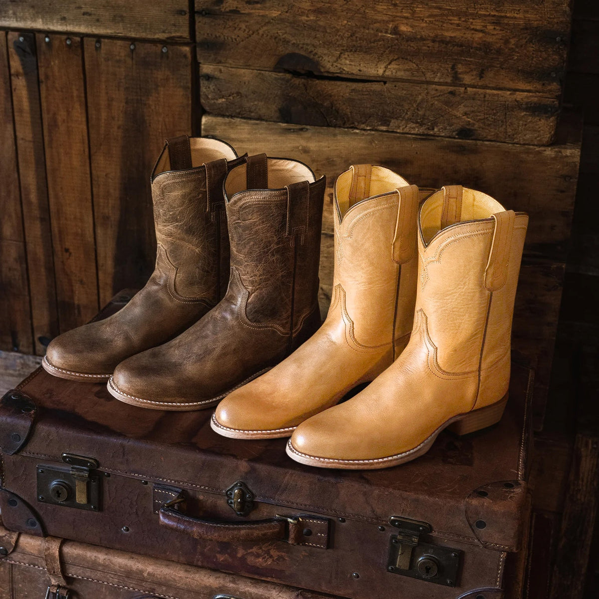 Puncher Boots Tan - Stetson
