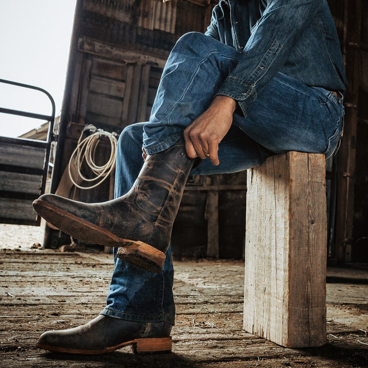 Rancher Zip Roper Oiled Walnut - Stetson