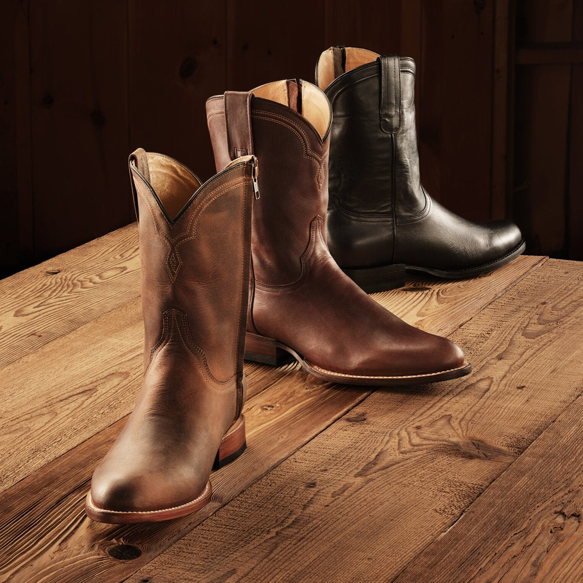 Rancher Zip Roper Oiled Oxblood - Stetson