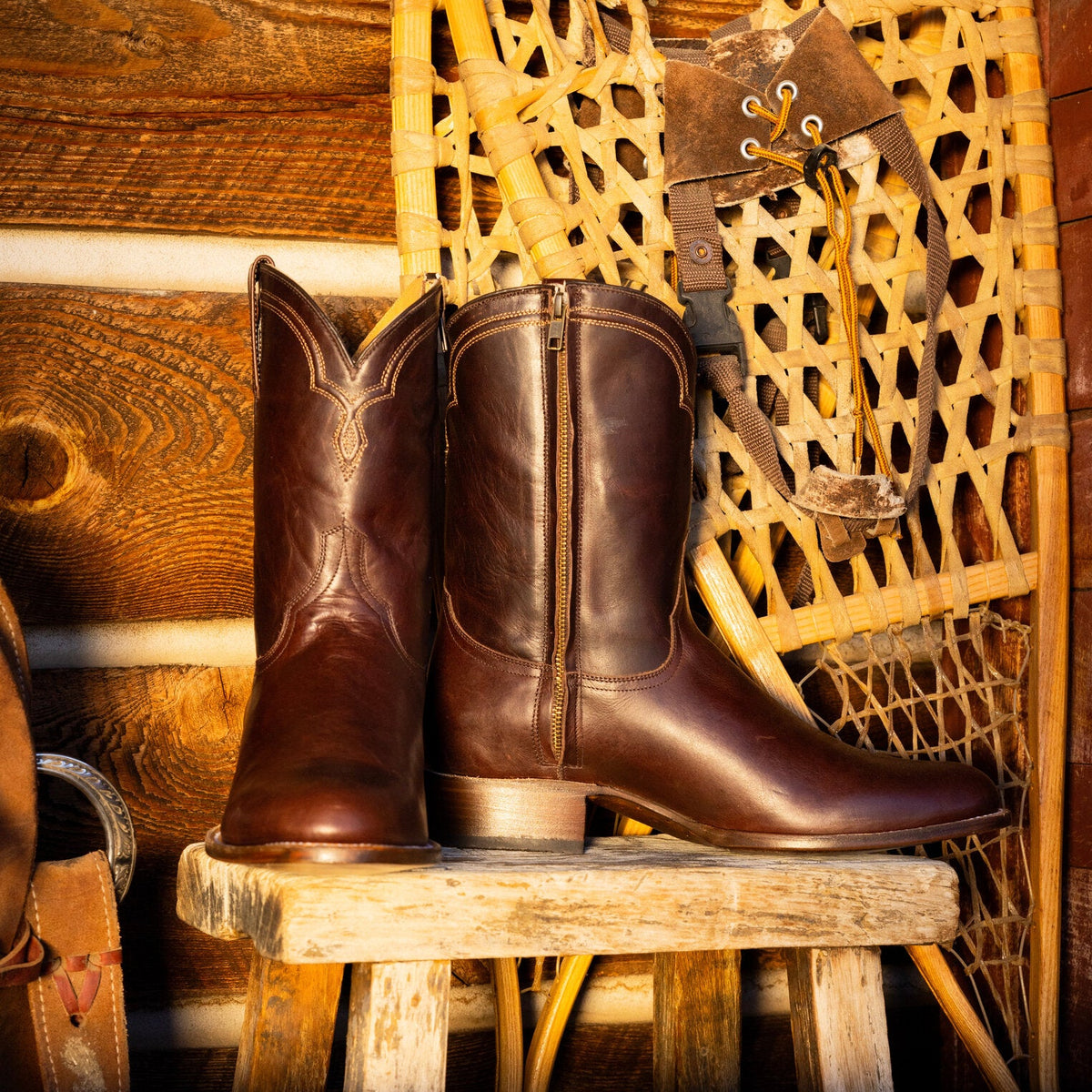 Rancher Zip Roper Oiled Oxblood - Stetson