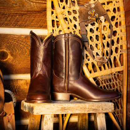 Rancher Zip Roper Oiled Oxblood - Stetson