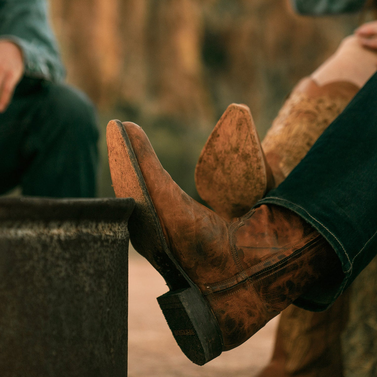 Rancher Zip Roper Oiled Cognac - Stetson
