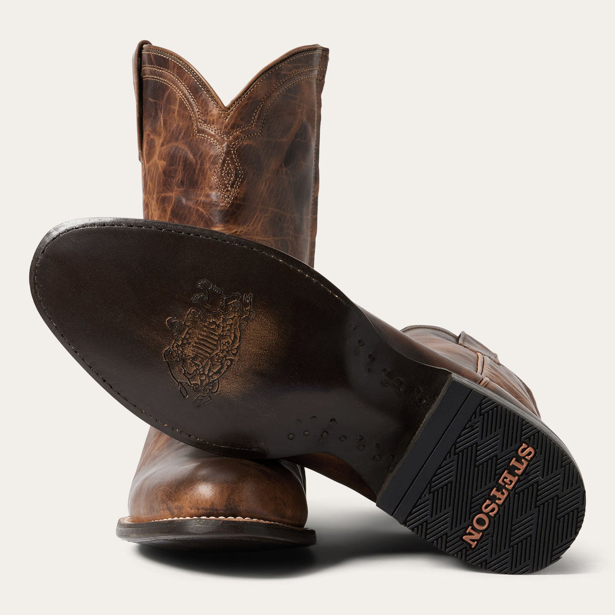 Rancher Zip Roper Oiled Cognac - Stetson