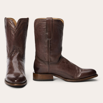Cassidy Roper Boots Smooth Brown - Stetson
