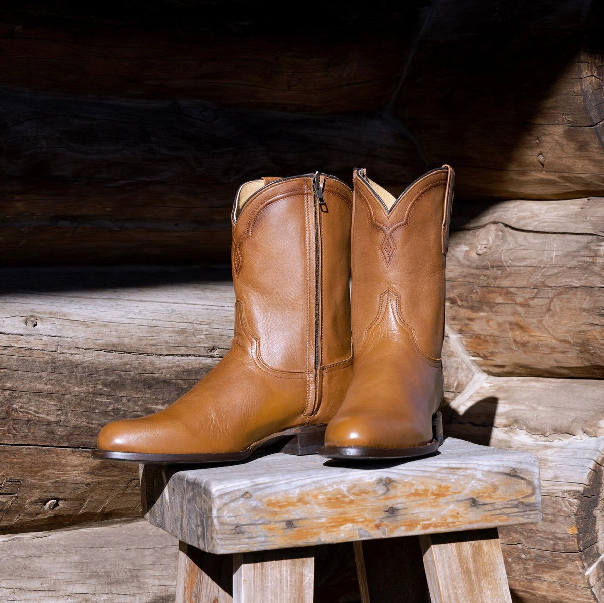 Rancher Zip Roper Burnished Tan - Stetson