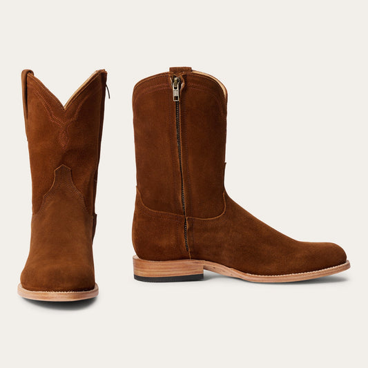 Rancher Zip Roper Suede Brown - Stetson