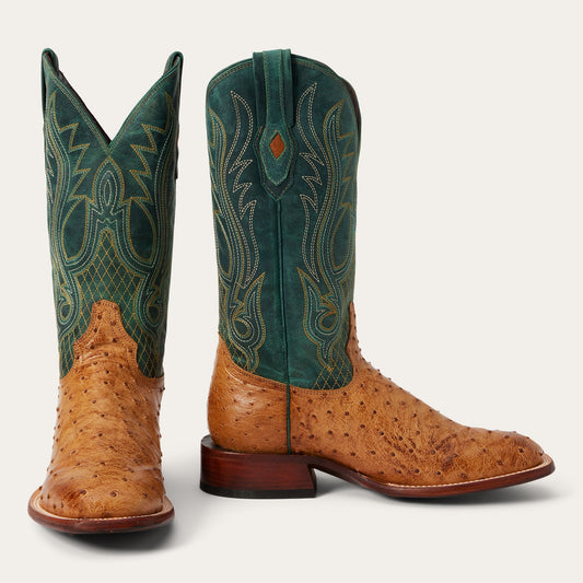 Ozzy Ostrich Boot Tan - Stetson