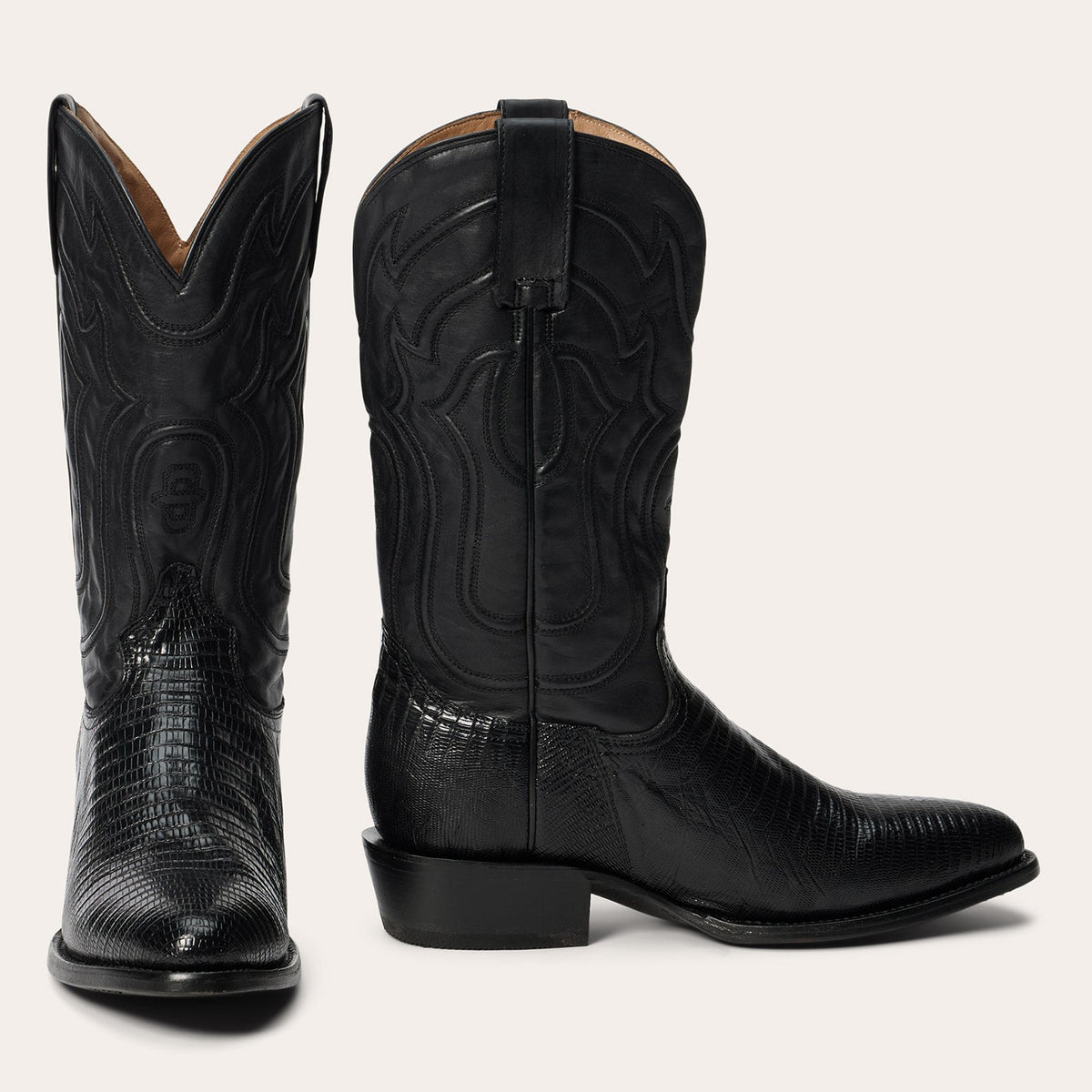 Wayne Teju Boots Black - Stetson
