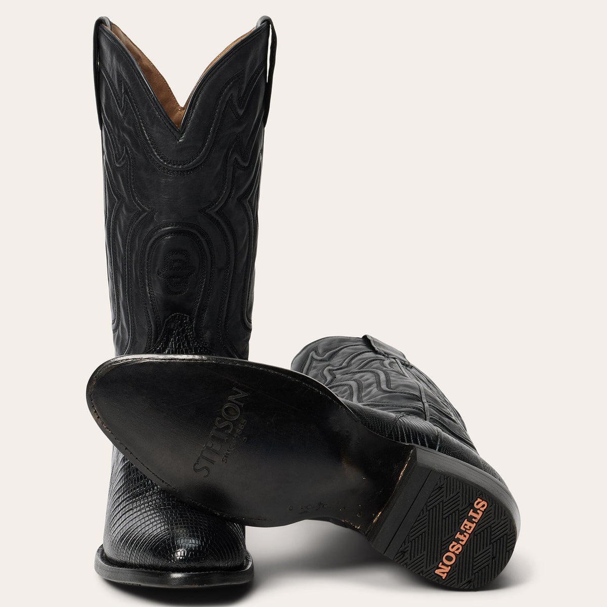 Wayne Teju Boots Black - Stetson