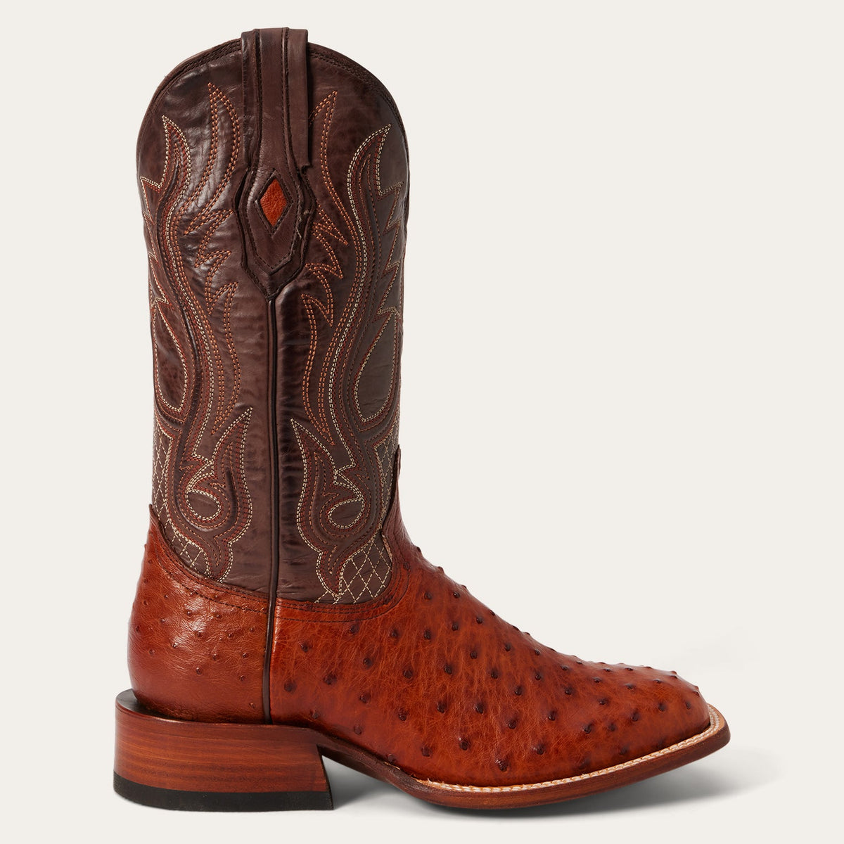 Ozzy Ostrich Boot Brown - Stetson