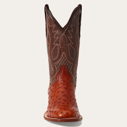 Ozzy Ostrich Boot Brown - Stetson