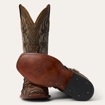 Amazon Pirarucu Boot Brown - Stetson