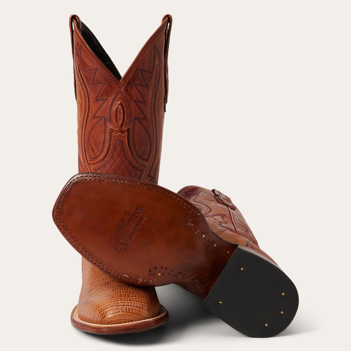 Arlington Teju Boot Tan - Stetson