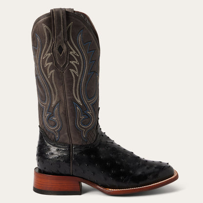 Ozzy Ostrich Boot Black - Stetson