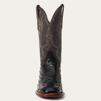 Ozzy Ostrich Boot Black - Stetson