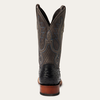 Ozzy Ostrich Boot Black - Stetson