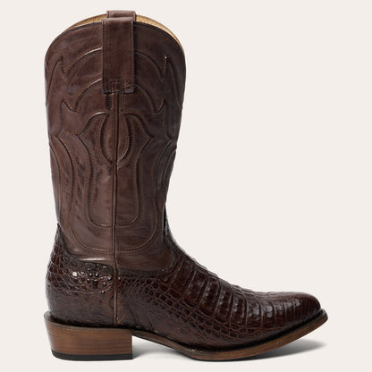 Holliday Caiman Boots Tobacco - Stetson