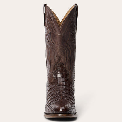 Holliday Caiman Boots Tobacco - Stetson