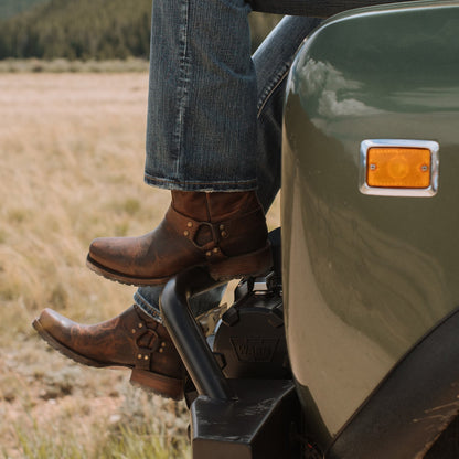 Heritage Harness Boots Waxed Brown - Stetson