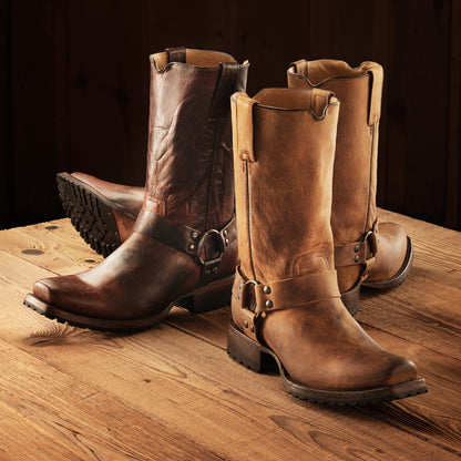 Heritage Harness Boots Waxed Brown - Stetson