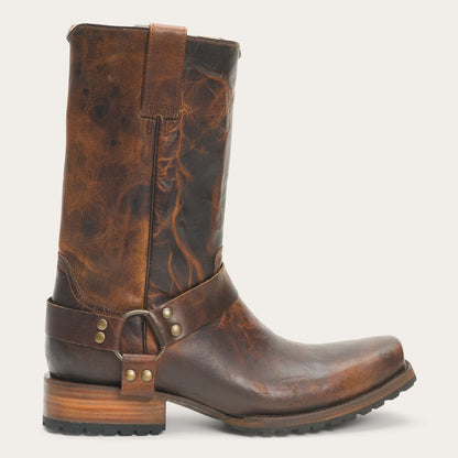 Heritage Harness Boots Waxed Brown - Stetson