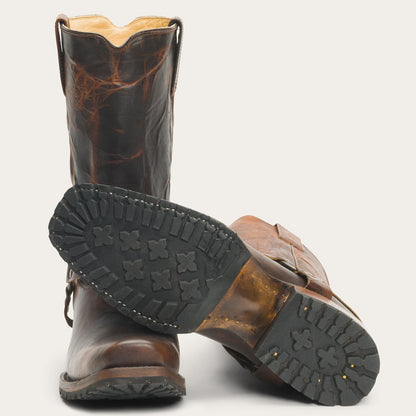 Heritage Harness Boots Waxed Brown - Stetson