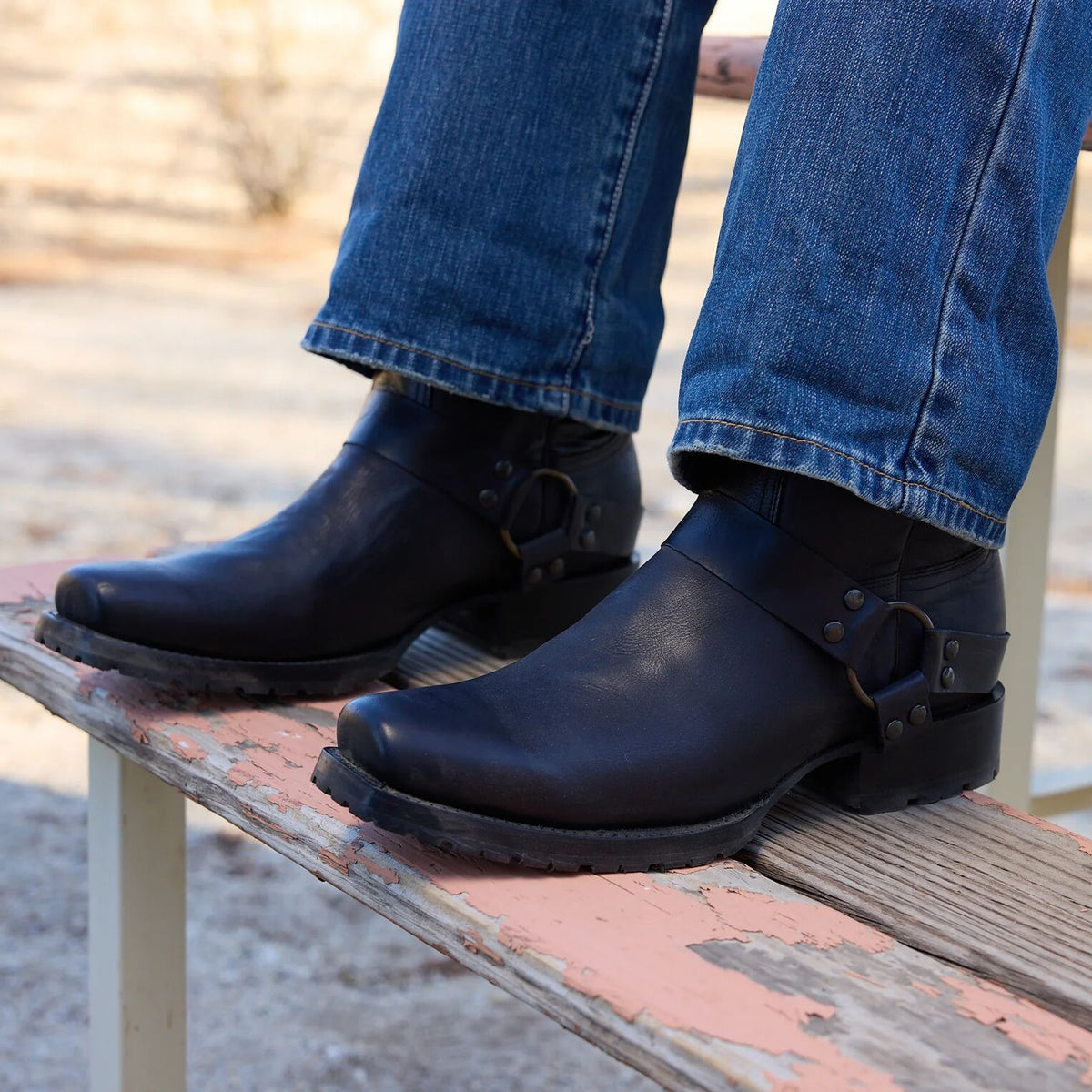 Heritage Harness Boots Black - Stetson