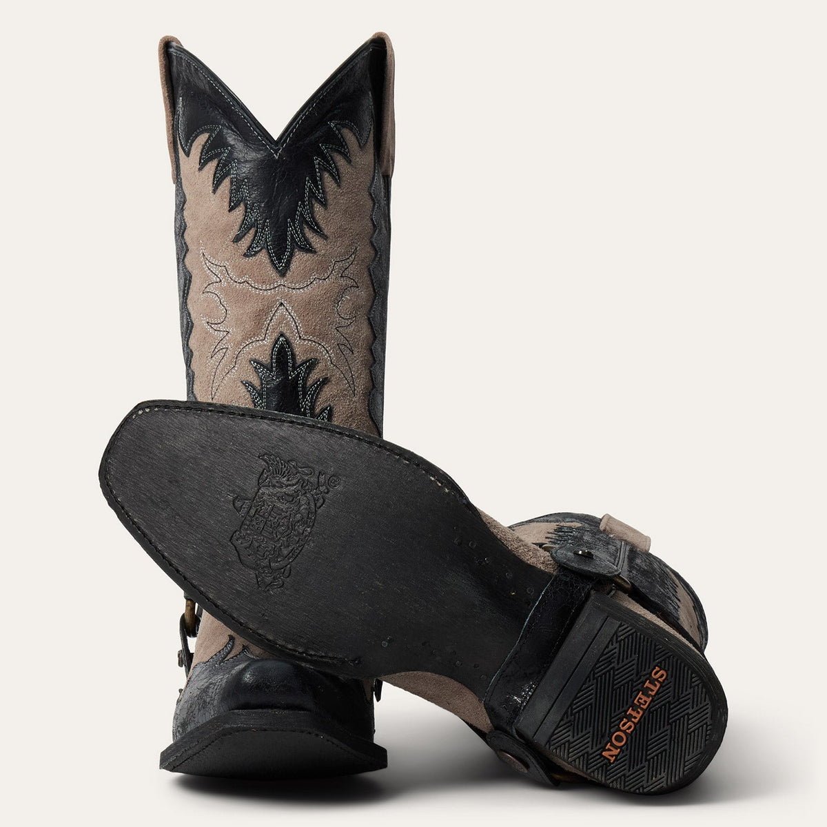 Outlaw Rockstar Boots Grey - Stetson