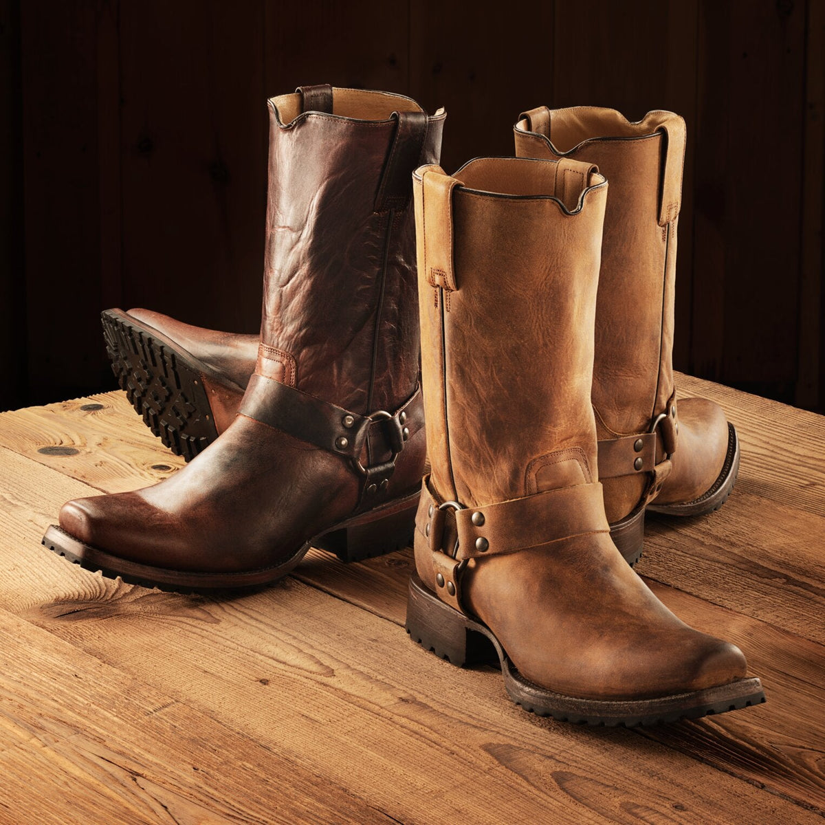 Heritage Harness Boots Oiled Brown - Stetson